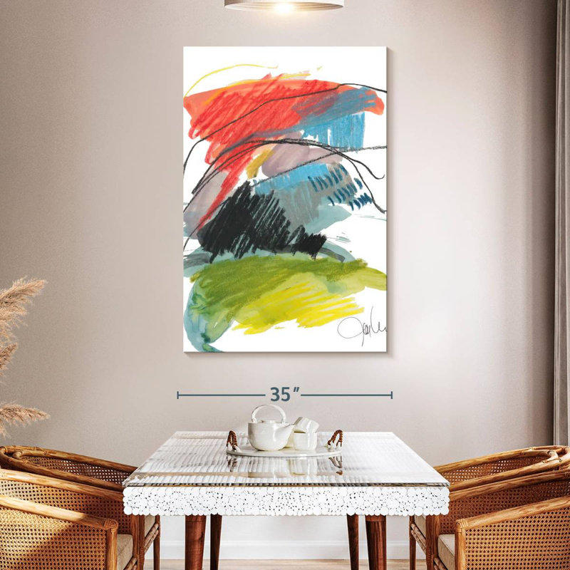 Avery Abstract Landscape No. 40, 51" H x 34" W