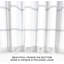 Rideau de douche en coton Modern Farmhouse Modern