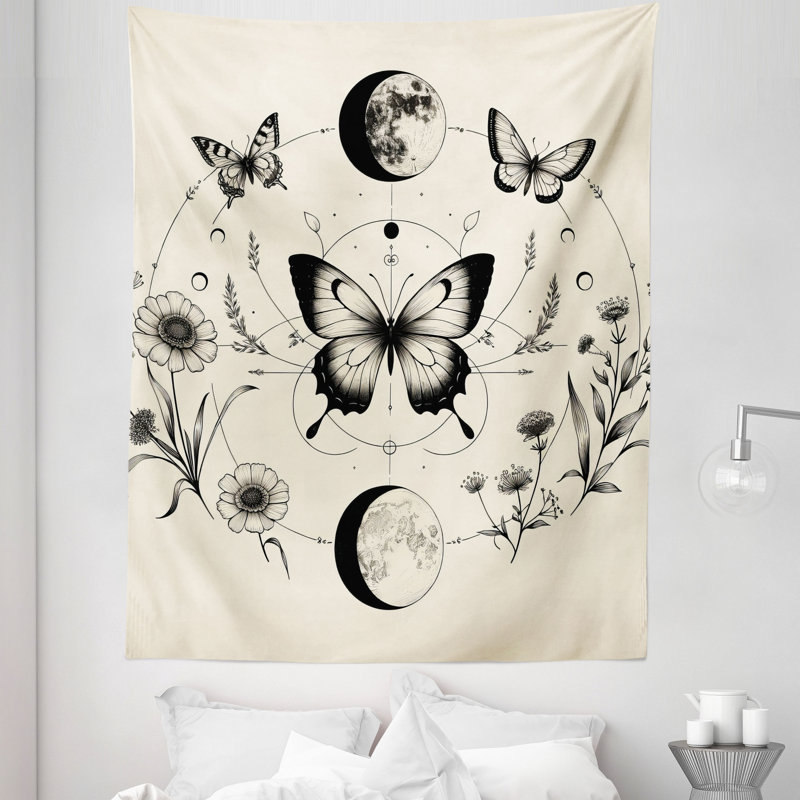 Tapisserie en microfibre, H 88 po x l 68 po