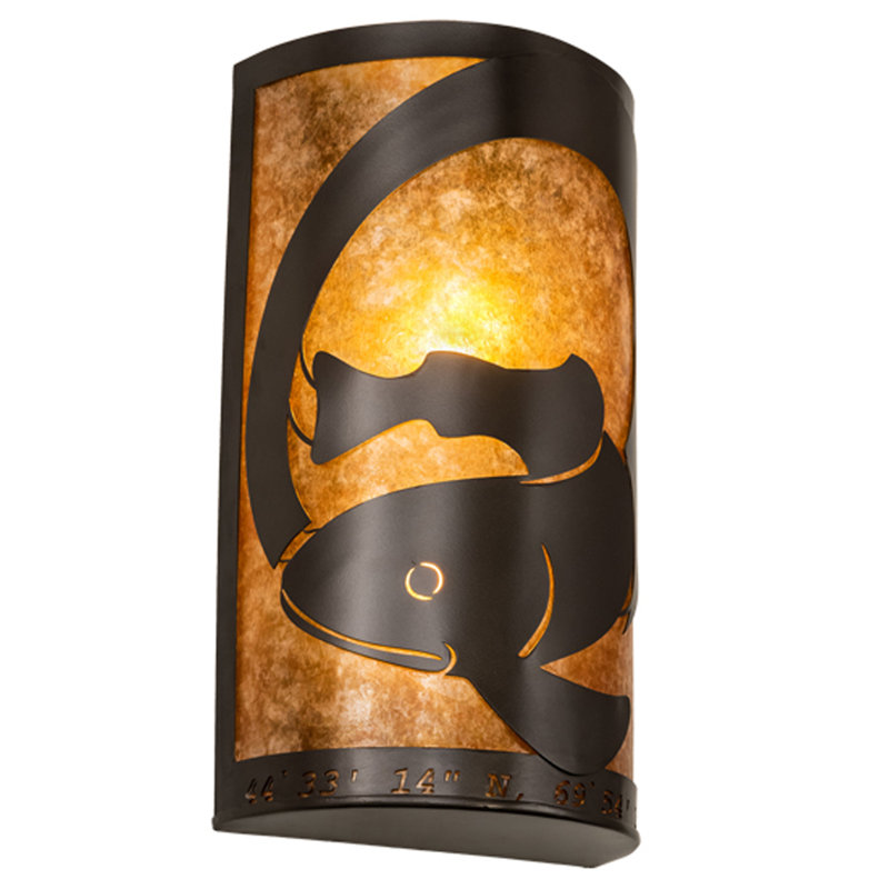 Personalized Flush Mounted Sconce