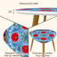 Ensemble de 2 tables basses gigognes Triangle