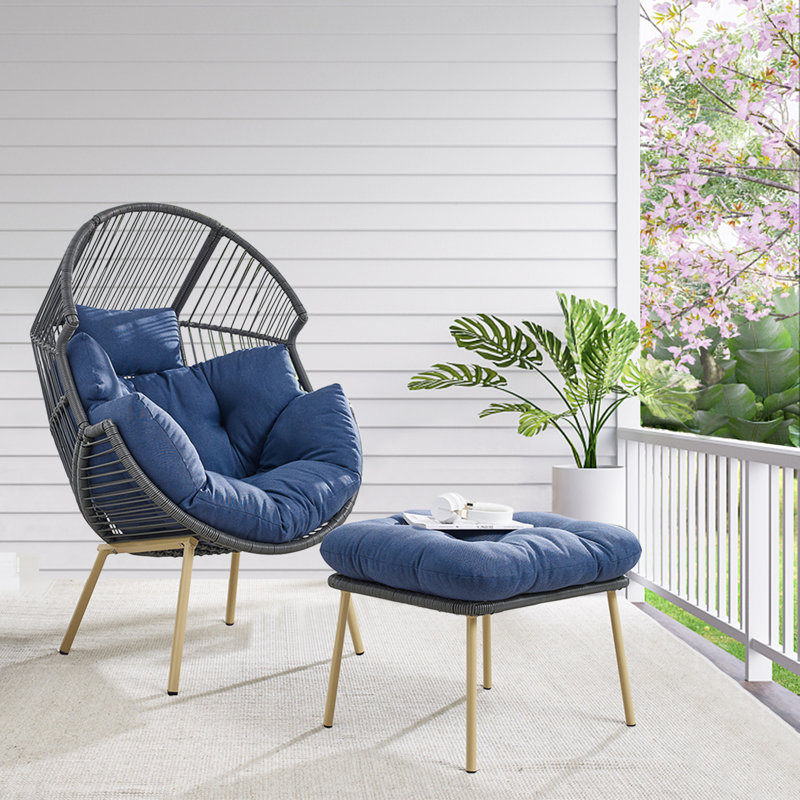 Dakota Fields Azuredee Patio Hammock Chair with Cushion Reviews