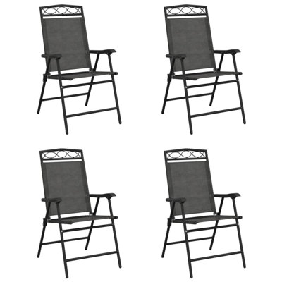 Arms Included Set of 4 Folding Chair