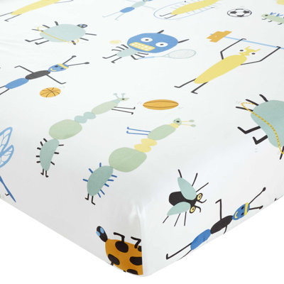 Catherine Lansfield Bugtastic Easy Care Fitted Sheet