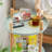 Storage Shelf, 360° Rotating Bookshelf, 3 Tier Bookcase W/ Large-Capacity Storage Space, Multifunctional Storage Rack, Compact Design, Standing Shelf For Living Room, Bedroom, Study Room, Kitchen