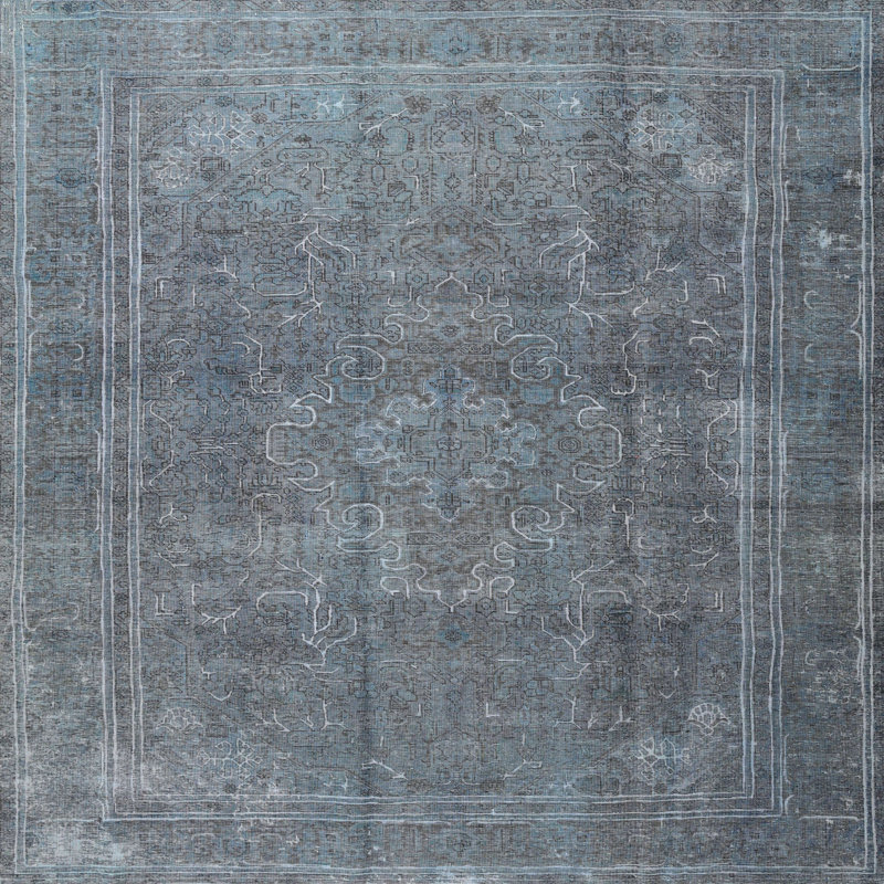 Badrig Oriental Indoor Rug, Square 4'
