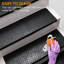Tapis d'escalier en caoutchouc 29,69 po x 9,85 po 6PCS, marche en caoutchouc antidérapant pour escalier en bois avec nez de marche pour marches en béton, noir