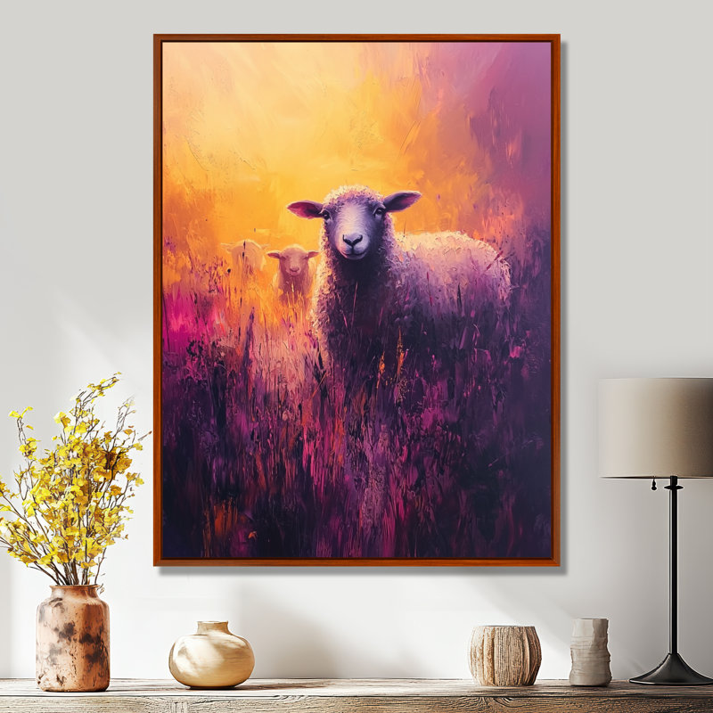 Drossart - animaux, impressions sur toile, H 40 po x l 30 po, Reproduction avec cadre flottant, Brun