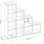 153cm H x 153cm W Standard Bookcase-98563449