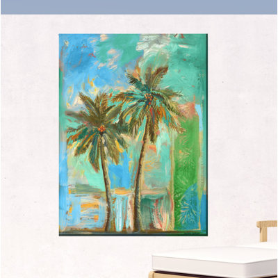 Javen All-Weather Canvas Plants & Flowers Wall Decor