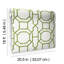 Papier peint adhésif vert Sanya-608217850