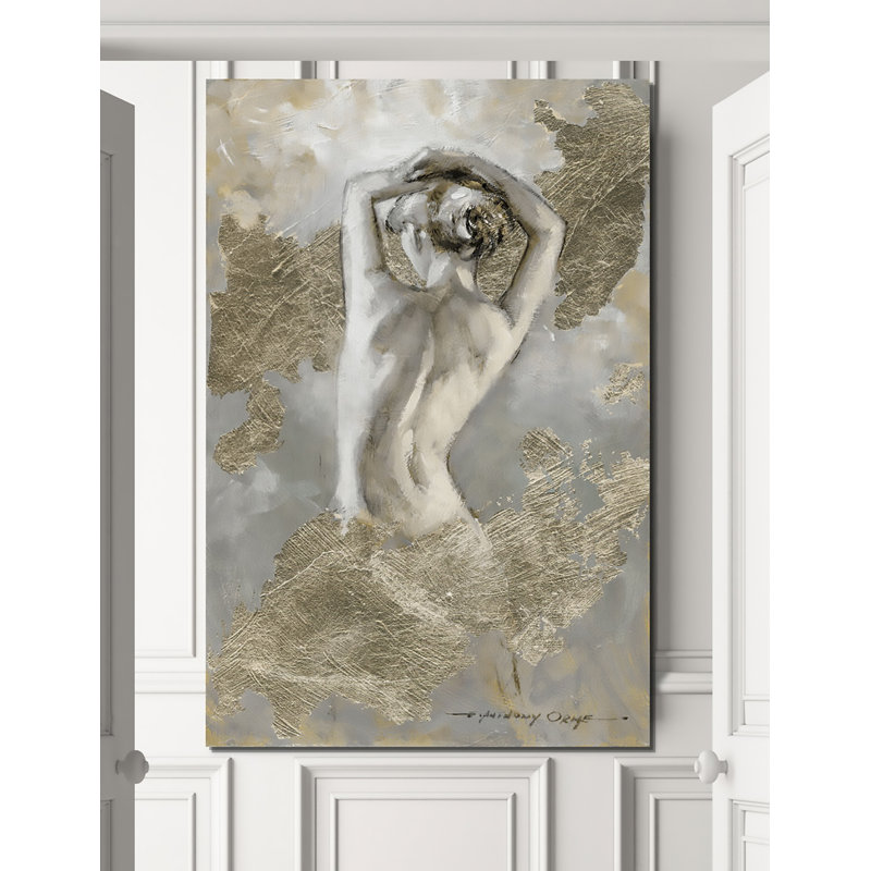 " Intimate II ", 27" H x 18" W x 1.5" D, Wrapped Canvas