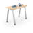 Compass Makerspace Activity Table with Rectangle Butcher Block Top 42"H Base-57892318