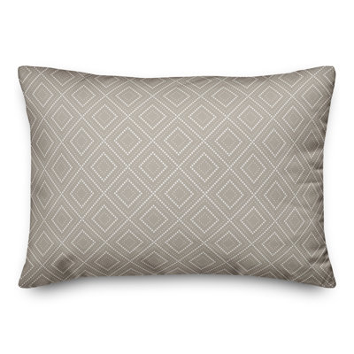 Housse de coussin rectangulaire d’extérieur Diamond dot