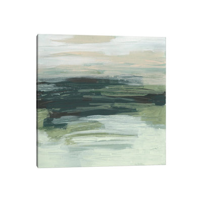 Moss Fields II by June Erica Vess - Wrapped Canvas Gallery-Wrapped Canvas Giclée