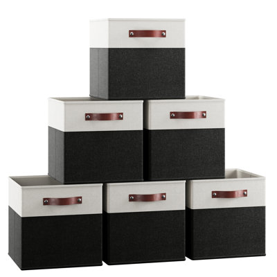 Ebern Designs Fabric Decorative Bin