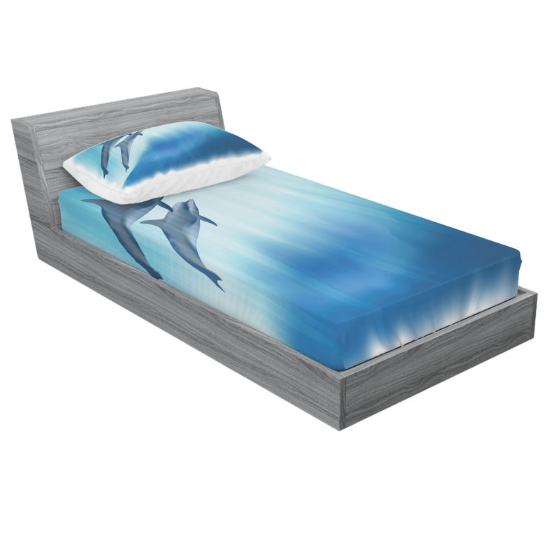 Microfiber Sheet Set, Twin XL Sheet Set with Fitted Sheet