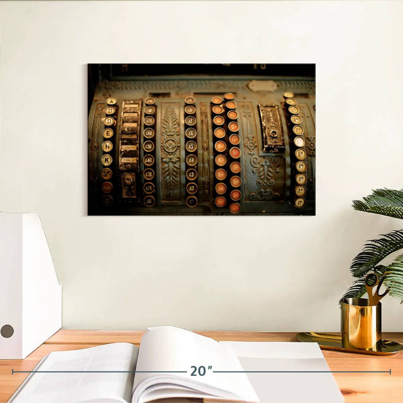 Caisse enregistreuse Senne Vintage, H 8 po x l 12 po