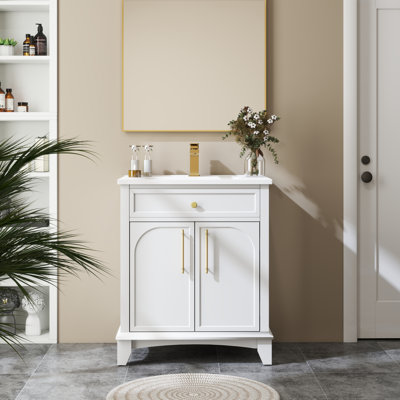 Meuble-lavabo moderne 28 "avec lavabo