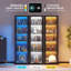 Vitrine à 5 tablettes en verre-433423607