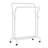 Maicon 40.7'' Metal Rolling Clothing Rack-546850953