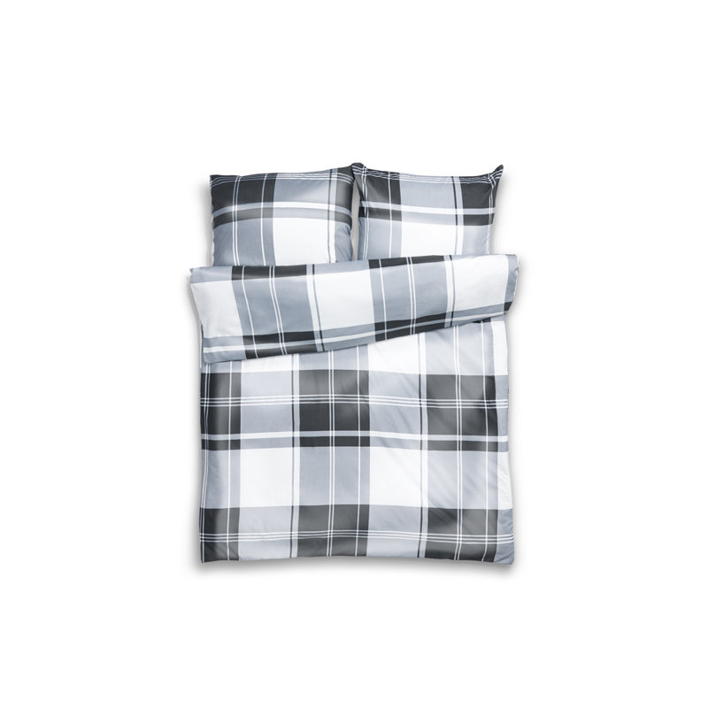Prunel Duvet Cover Set, 160 x 200 cm - 2 Pillowcases (70 x 80 cm)