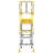 Aluminum Rolling Platform Ladder