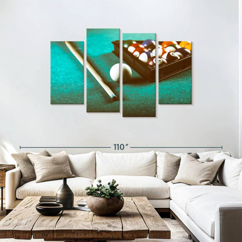 Senne Billiard Things, 48" H x 75" W