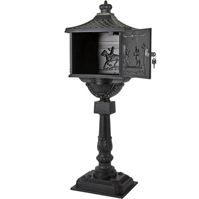 Mailbox, Postal Box Security Heavy Duty New, (Bronze)