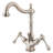 Kingston Brass Heritage Double-Handle 1-or-3 Hole Deck Mount Single-Hole Bathroom Faucet with Brass Pop-Up-29273052-139082618