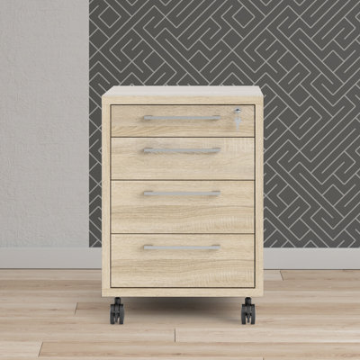 Eggen 4 Drawer Filing Cabinet