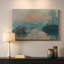 Claude Monet, "Coucher de soleil sur la seine à Lavacourt, effet d'hiver" - Art mural de qualité musée sur toile tendue-1488403441
