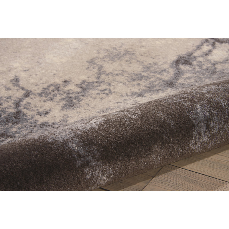 Abstract Indoor Rug, Rectangle 9'3" x 12'9"