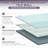 60" W x 30" D x 60" H Shower and Tub Surround Kit, 4-Piece Waterproof Acrylic Solid Surface Shower Walls, Tile Replacement No-Grout Installation Over Existing Tile or Drywall, White-121334745