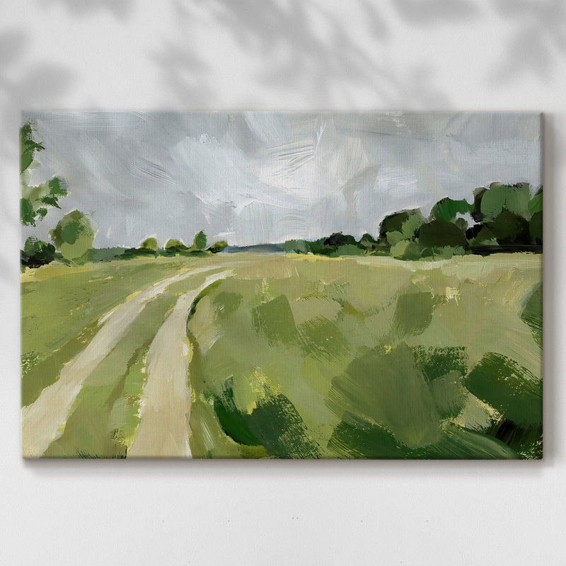 Meadow Trail I -Gallery Wraraped Cavas, 8 x 12