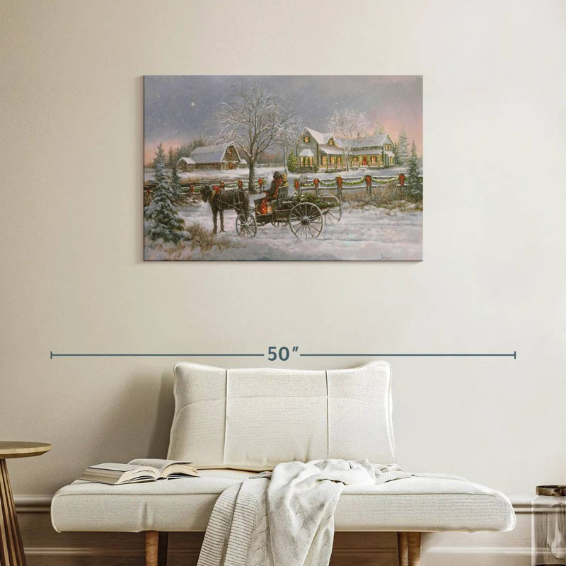Saison de Noël, H 24 po x l 36 po