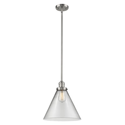 Luminaire suspendu conique à 1 lumière Anner