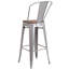 Tabouret de salle à manger en métal Margherite-466744691-460918465