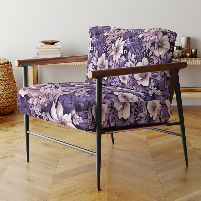 Eerie Elegance Moody Patterns - Fauteuil rembourré Cottage