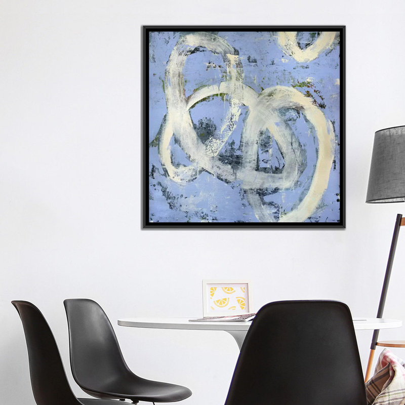 «Unchained» par Julian Spencer, reproduction sur toile tendue, H 18 po x l 18 po x P 1,5 po, Toile avec cadre noir