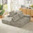 L-Shape Luxury Sectional Oversized Sofa-1022993139-1022993150