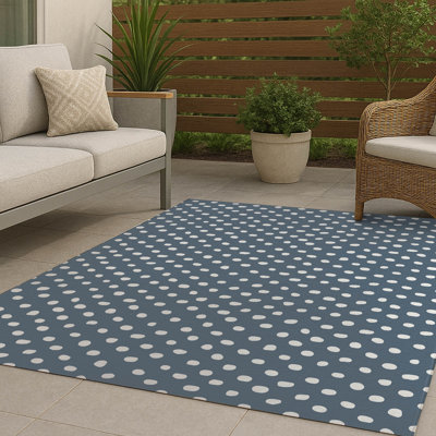Dot Lyfe Non-Slip Outdoor Rug