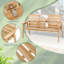 Manufactured Wood Wood Outdoor Bench