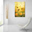 «Bees and Flowers» par Andreas Magnusson, art mural en verre acrylique-1883812889
