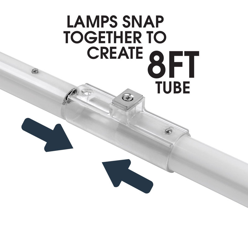 Ampoule à DEL linéaire blanche à 1 broches 93,4 po Feit Linear T8 / T12 équivalente à 42 watts, paquet de 1
