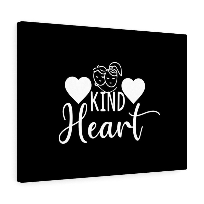 Kind Heart - Wrapped Canvas Print