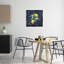 «Luster Cluster on Blue Floater», art mural sur toile par Danhui Nai-592184843-592184842