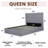 Yamada Hydraulic  Lift Up Upholstered  Storage Bed-2021448821-2021448823