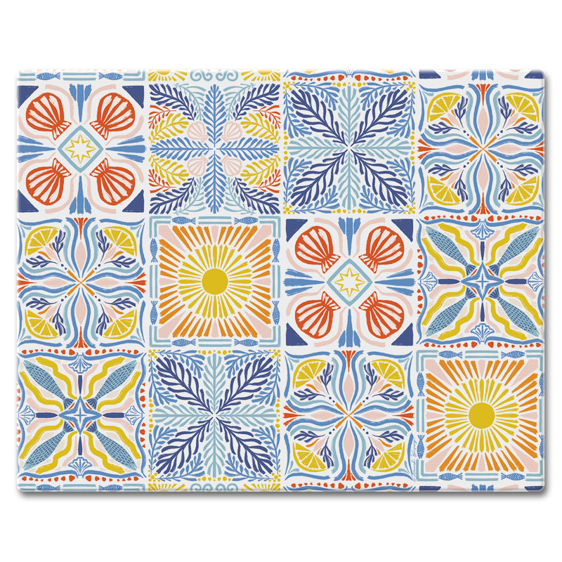Planche à découper en verre trempé 12 po x 15 po Sun Coast