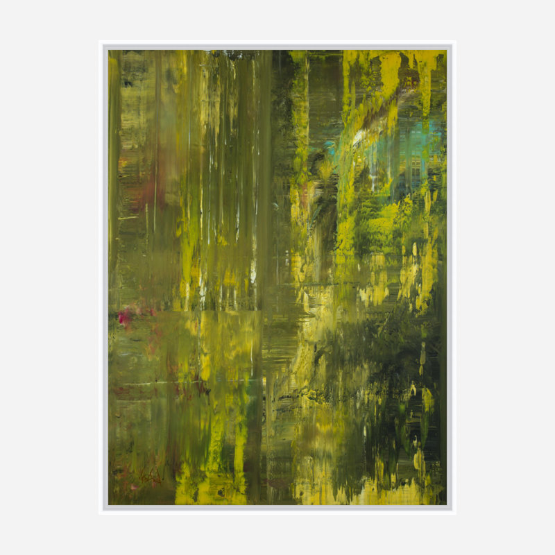 Campos De Verde - Artist Enhanced Canvas Print, White Framed Canvas, 49.5" H x 37.5" W x 1.75" D